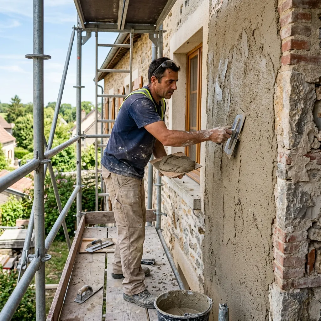 Ravalement de façade à Gournay-sur-Marne